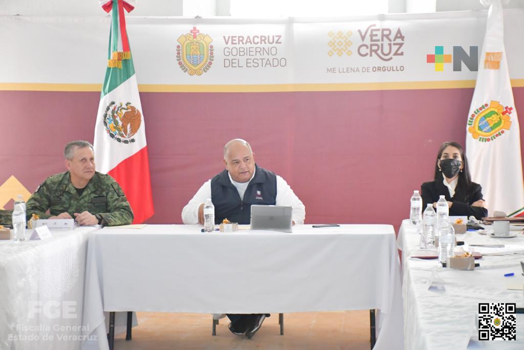 Encabezó el secretario de Gobierno, Eric Cisneros la Mesa de Construcción de la Paz