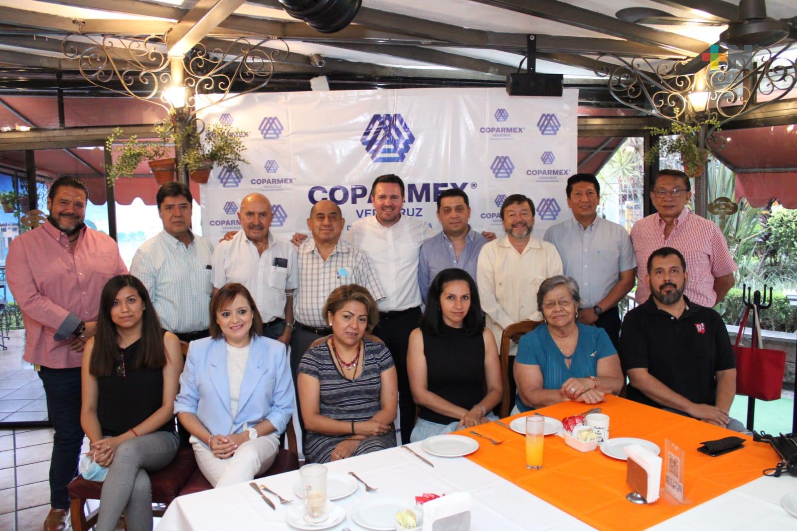 Delegación Coparmex en Córdoba hace cambio de presidente