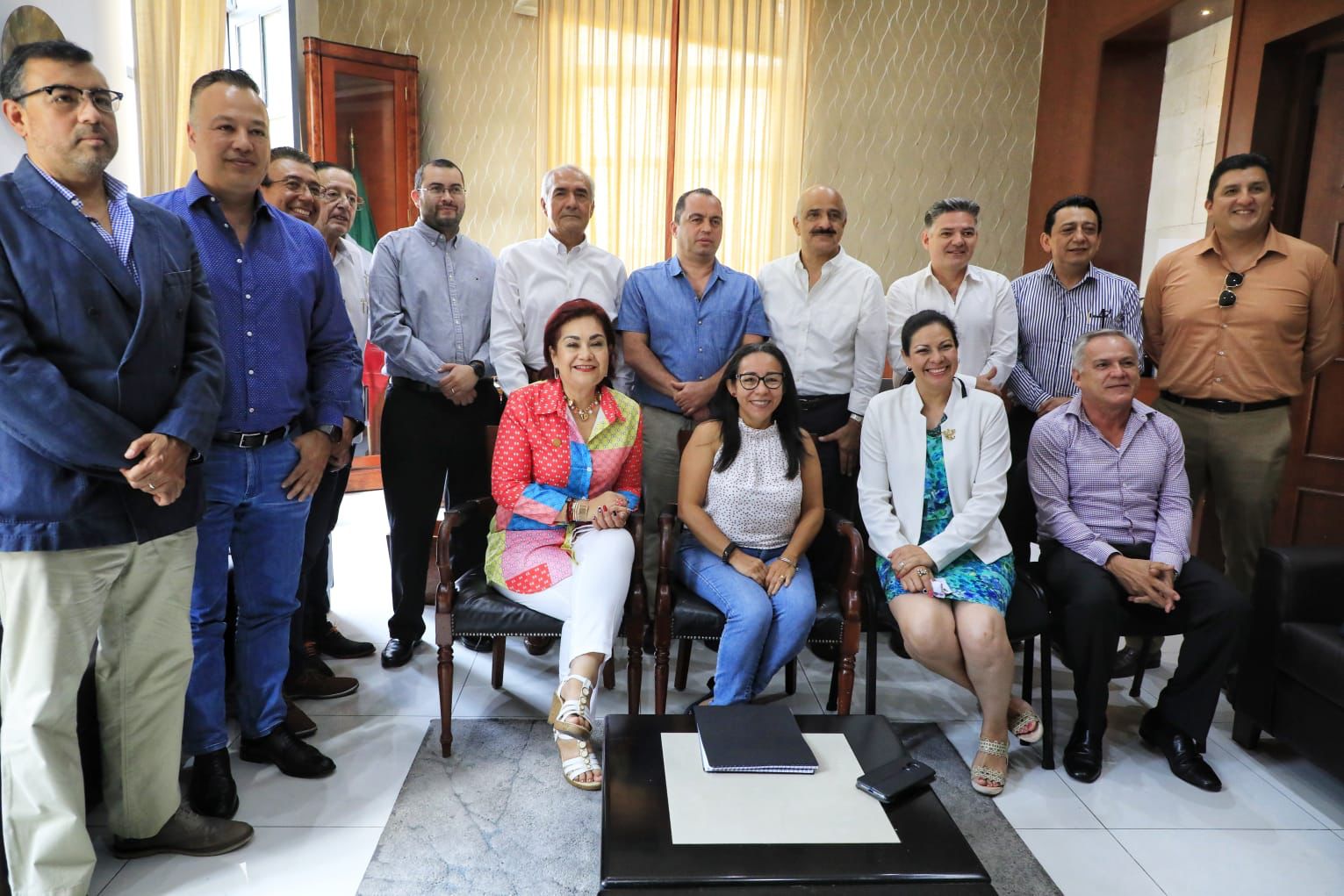 Refrendan empresarios compromiso con el desarrollo municipal