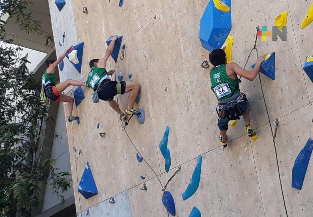 Finalizan Juegos Estatales 2022 con Escalada Deportiva