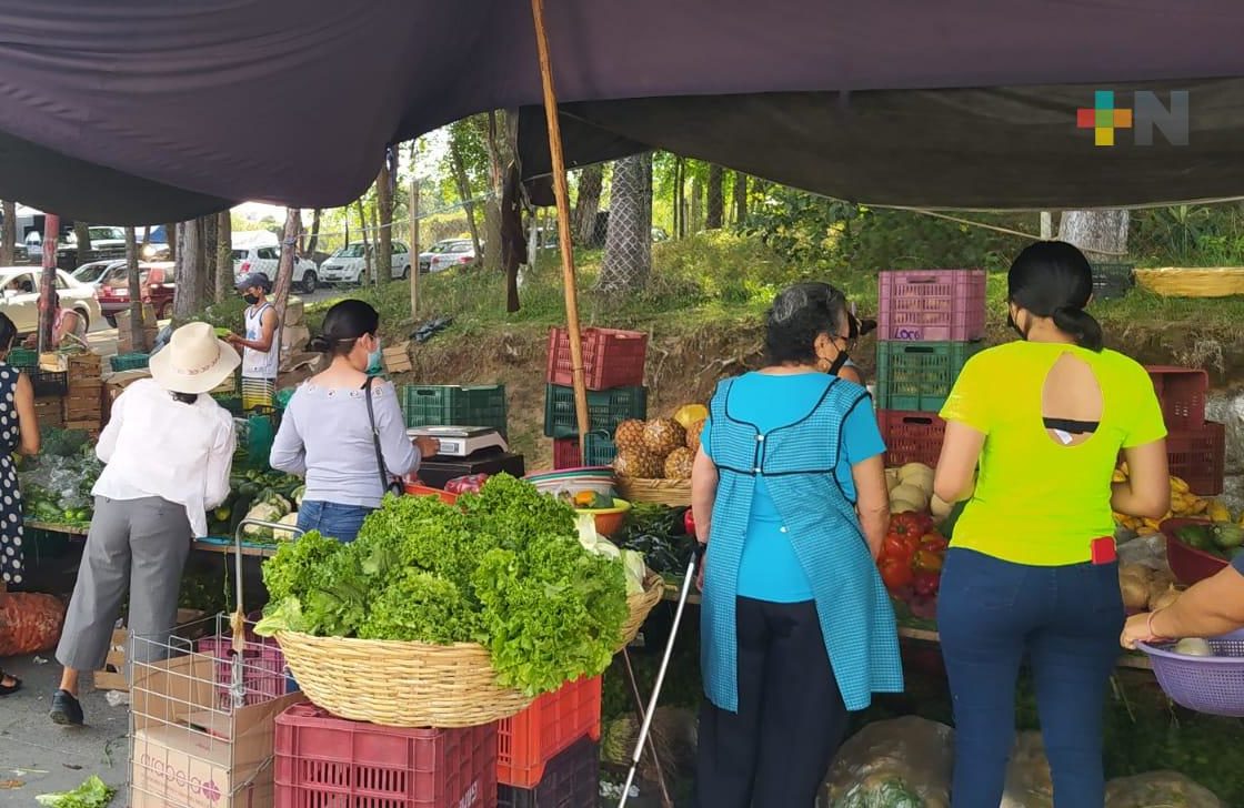 Comerciantes de Banderilla absorben incremento en canasta básica