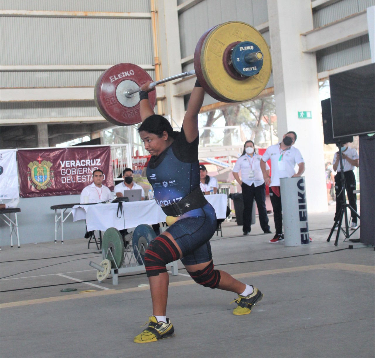Imponente Veracruz en Regional de Levantamiento de Pesas
