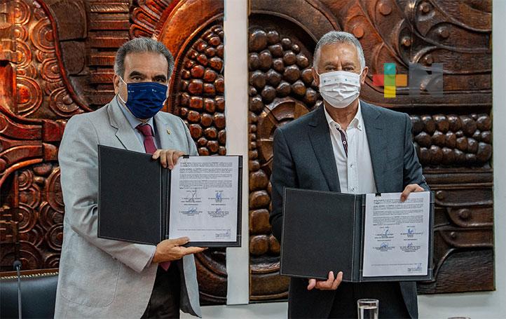 UV e Inegi firmaron convenio de colaboración que ratifica su vínculo