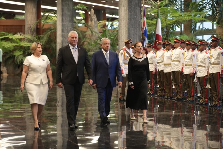 México y Cuba fortalecen vínculos históricos mediante acuerdos: AMLO