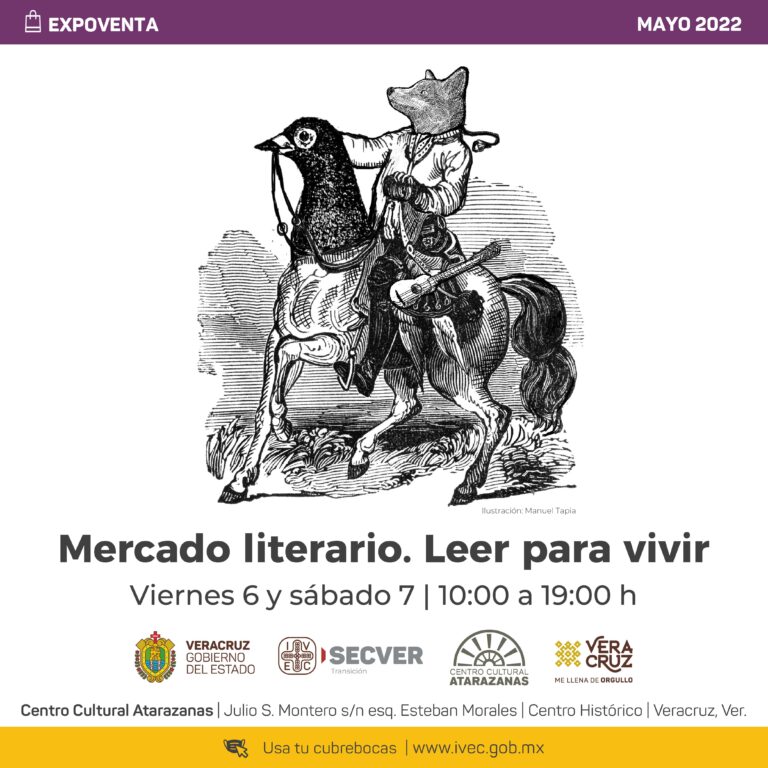 El Centro Cultural Atarazanas invita al Mercado literario. Leer para vivir