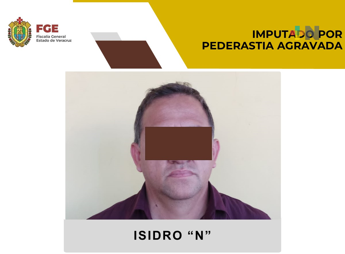 Imputan a presunto pederasta