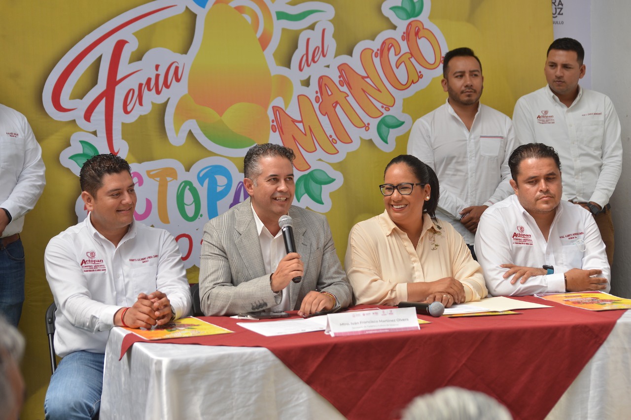 Presenta Sectur programa artístico, cultural y deportivo de la Feria del Mango, en Actopan