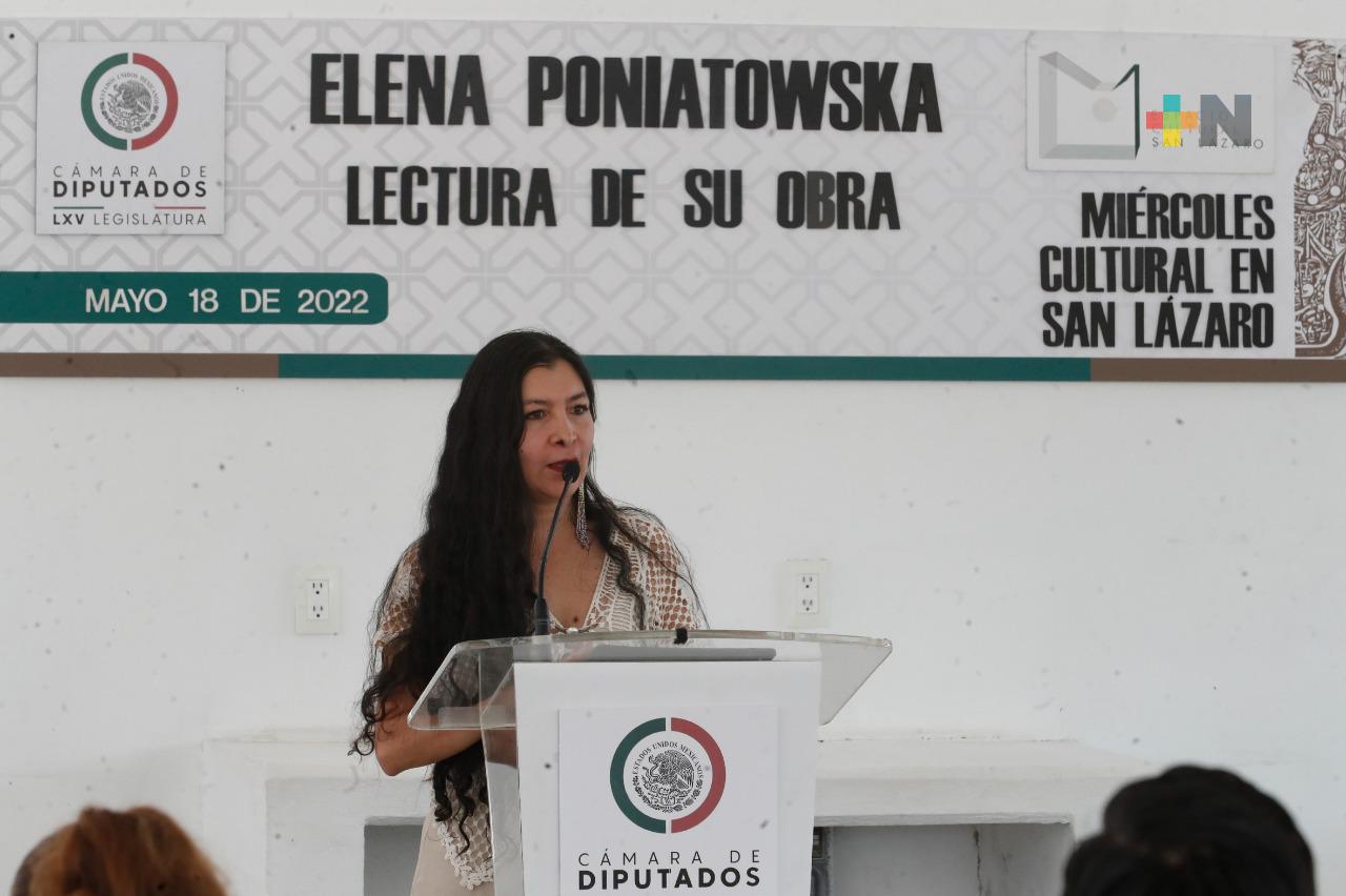 Cámara de Diputados se suma al homenaje a Elena Poniatowska