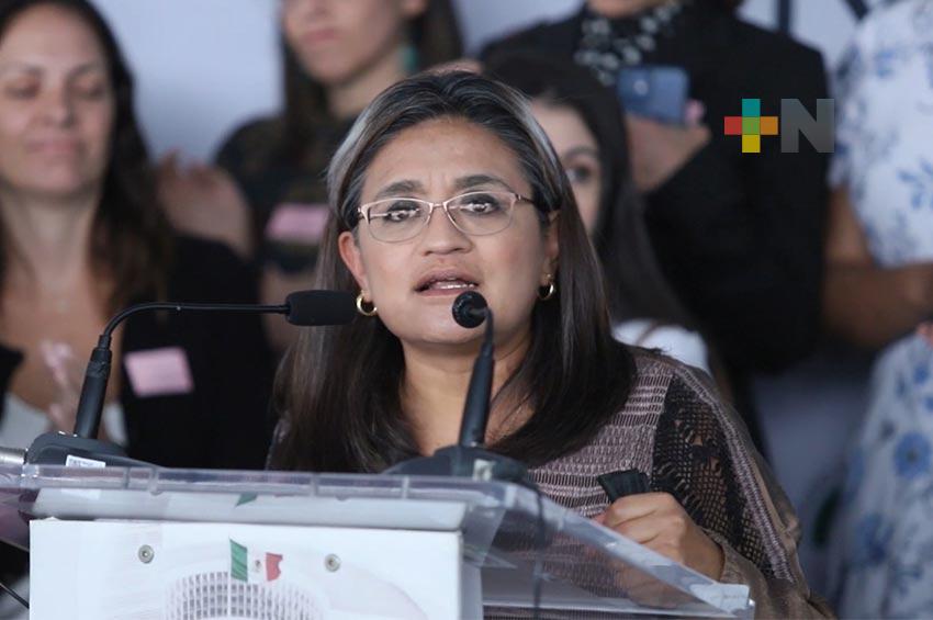 Aleida Alavez exhorta a congresos locales a legislar sobre cualquier tipo de violencia hacia las mujeres