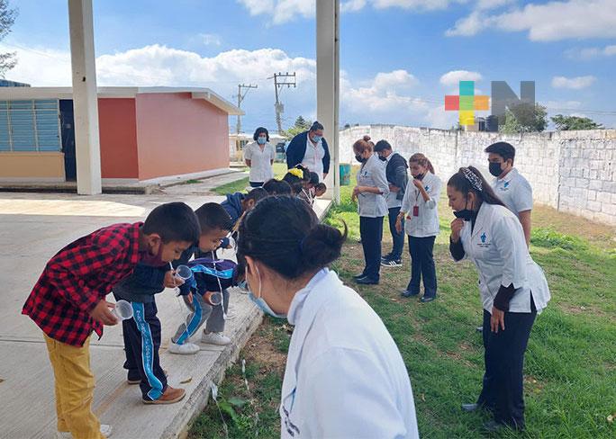 Estudiantes de Enfermería aplicaron sus conocimientos en Banderilla