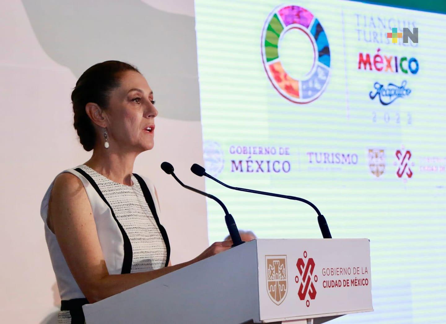 Tianguis Turístico 2023 será cumbre de la reactivación económica para la Ciudad de México: Claudia Sheinbaum