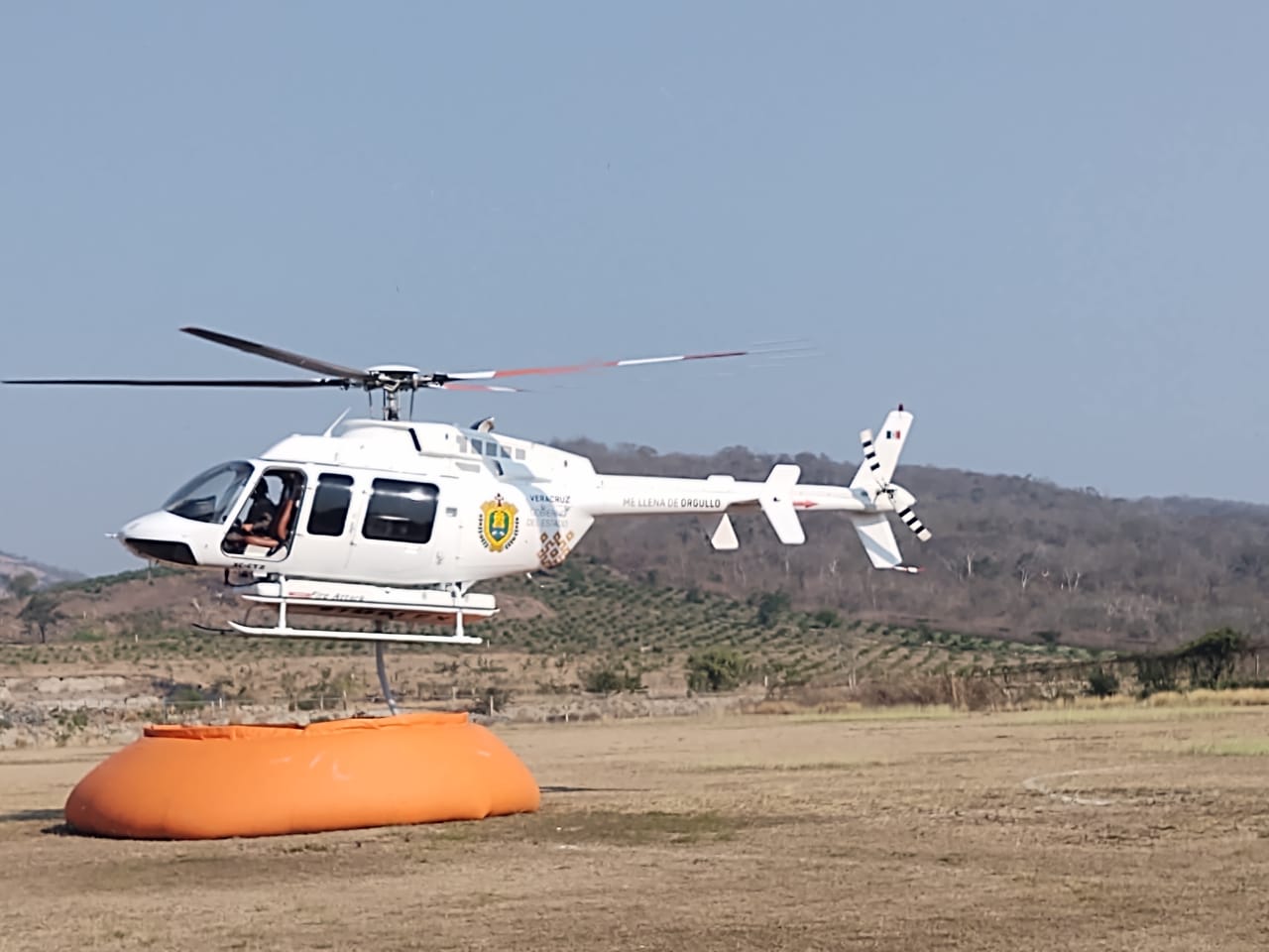 Semar y gobierno apoyan vía aérea a mitigar incendios en la entidad: Sedema