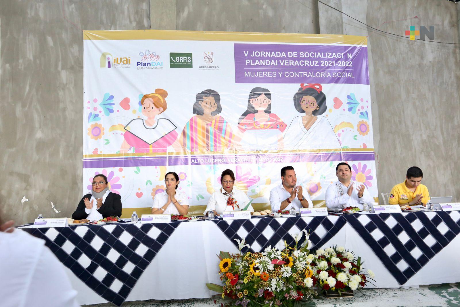 IVAI y Orfis organizan jornada de socialización con mujeres en Alto Lucero