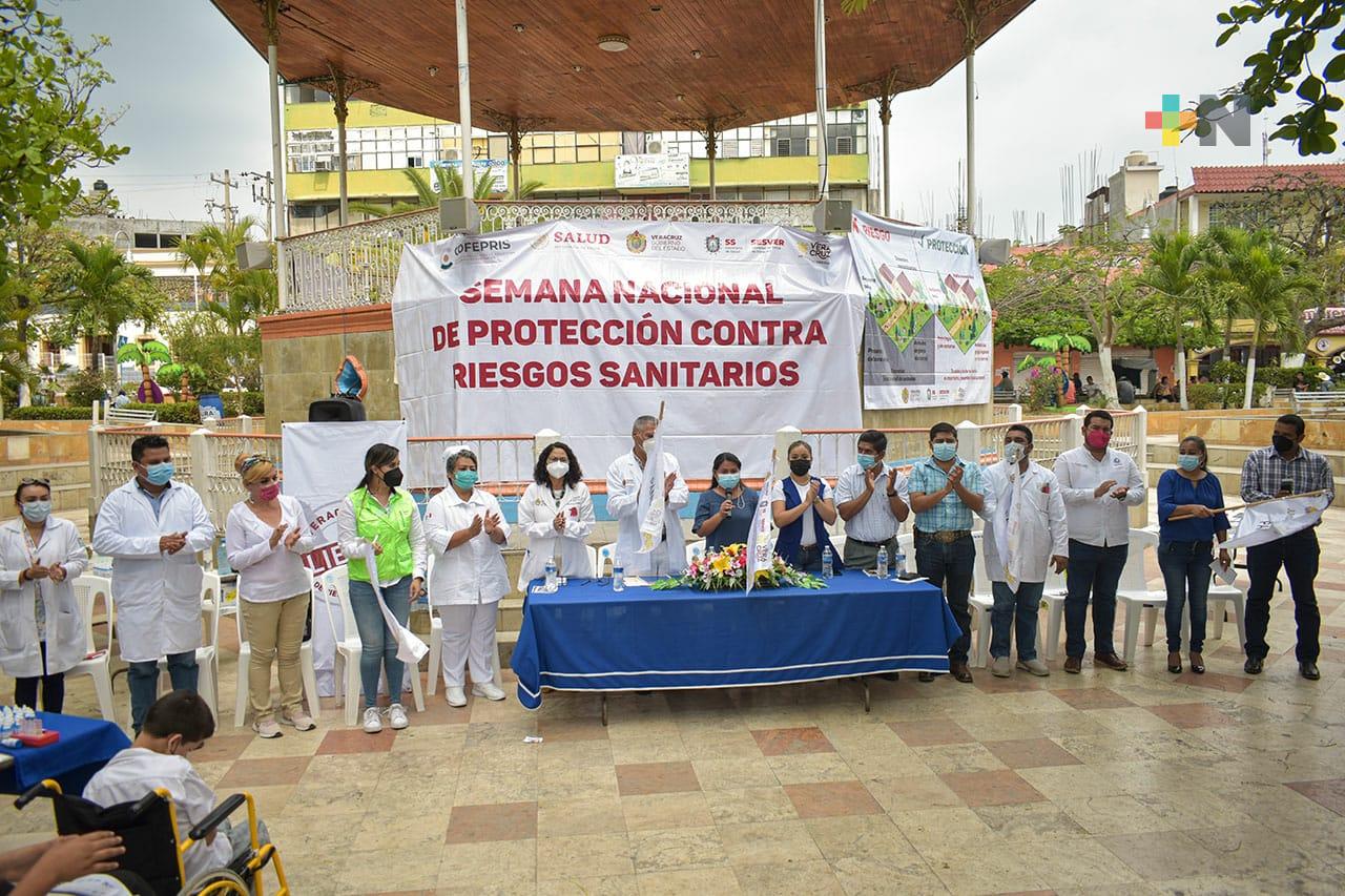 Autoridades de salud instauran jornada de capacitación contra riesgos sanitarios en Tantoyuca