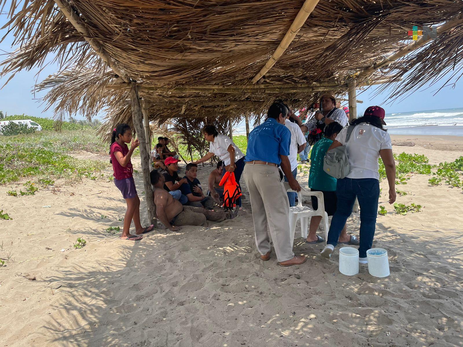 Lancha con migrantes vuelca en costas de Agua Dulce, reportan siete desaparecidos