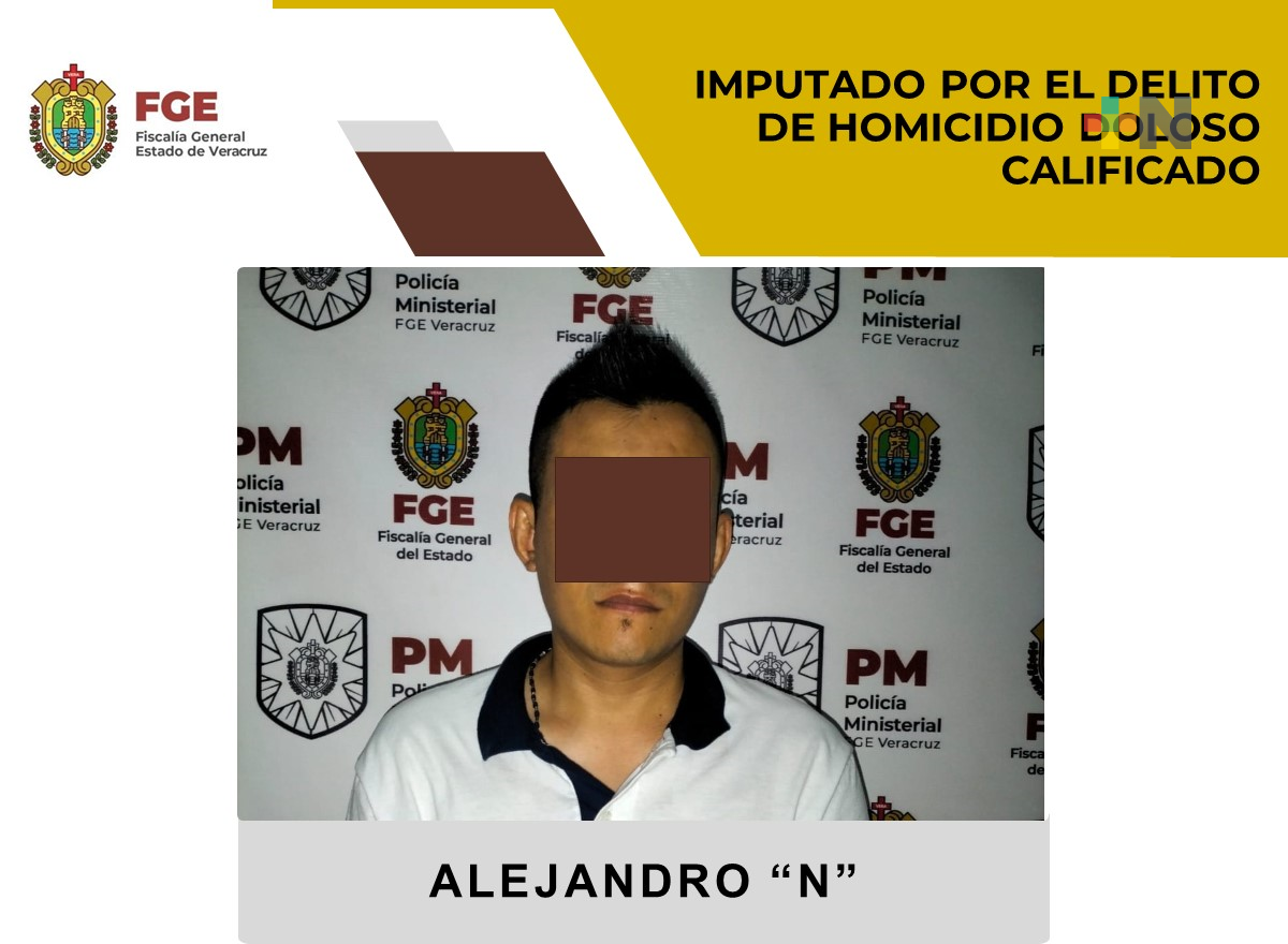 Se obtiene imputación por presunto delito de homicidio doloso calificado