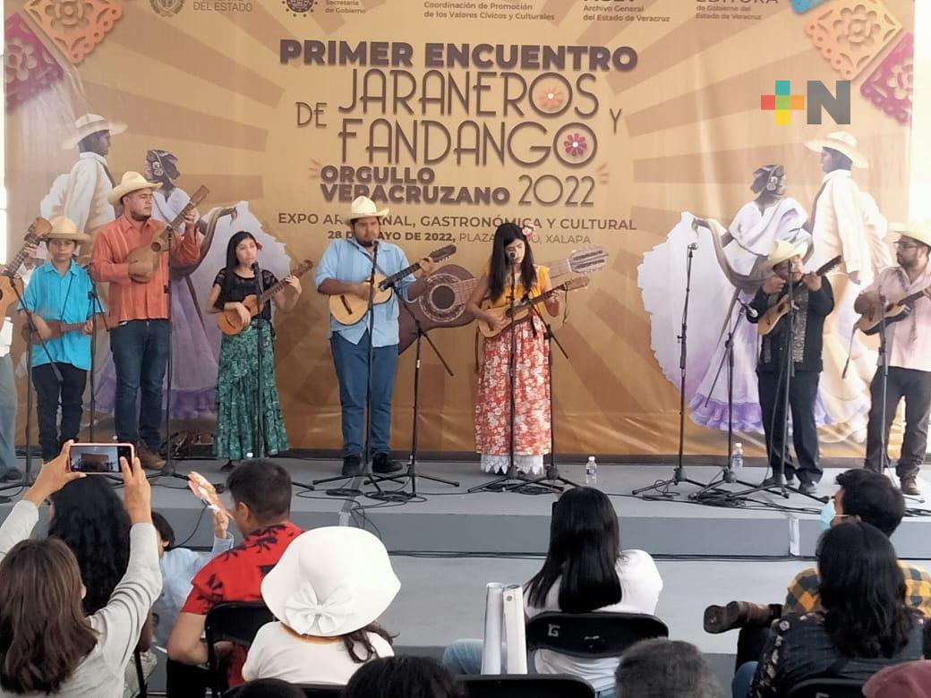 En Xalapa se llevó a cabo el Primer Encuentro de Jaraneros