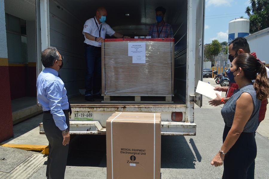 Entrega ISSSTE Veracruz, nuevo equipamiento a la Clínica-Hospital de Xalapa