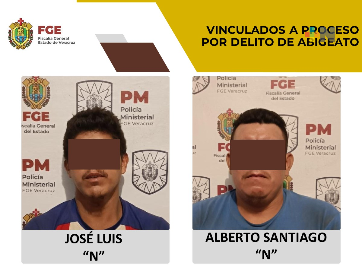 Vinculados a proceso por presunto delito de abigeato