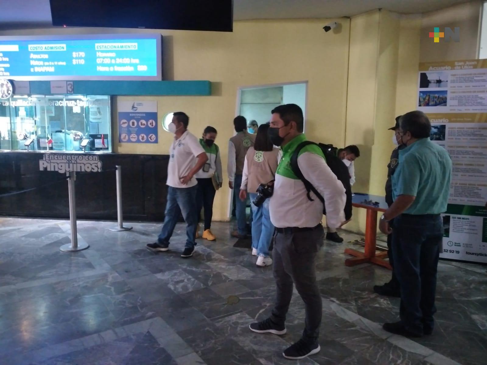 Clausura de Acuario de Veracruz será de manera temporal: CGJ