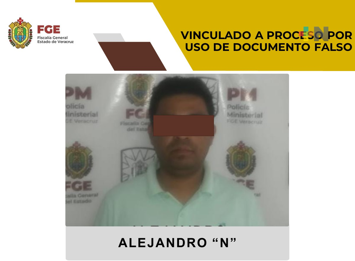 Lo vinculan a proceso por uso de documento falso