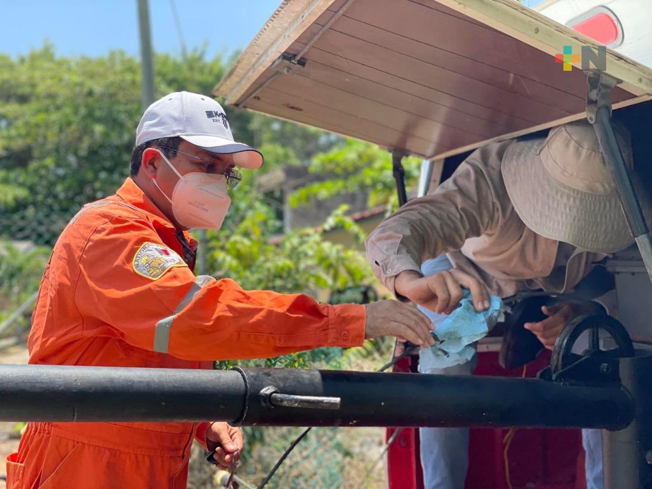 CMAS Coatzacoalcos inicia mantenimiento de tres pozos