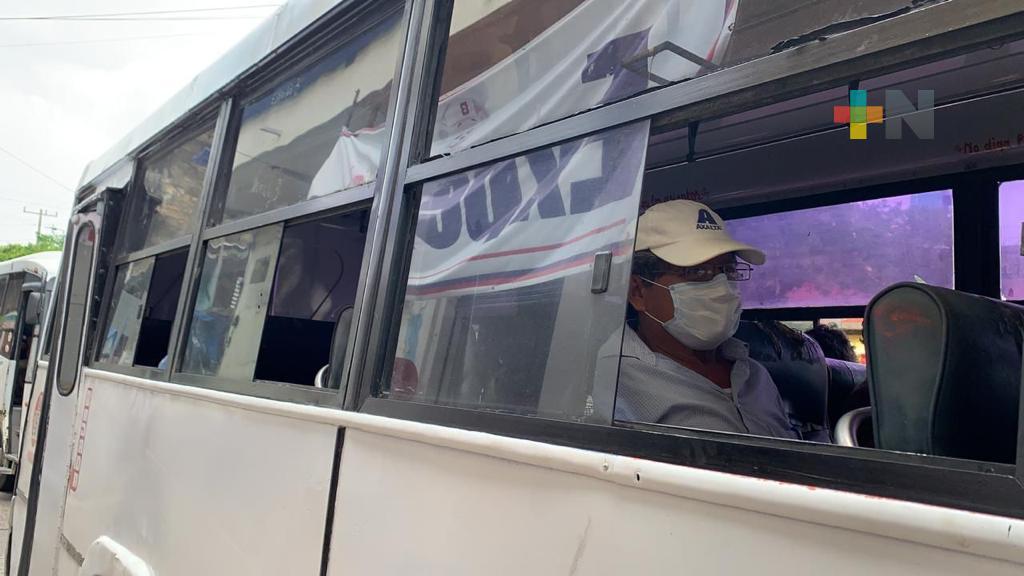 Esperan transportistas reordenamiento de rutas de urbanos en Coatzacoalcos