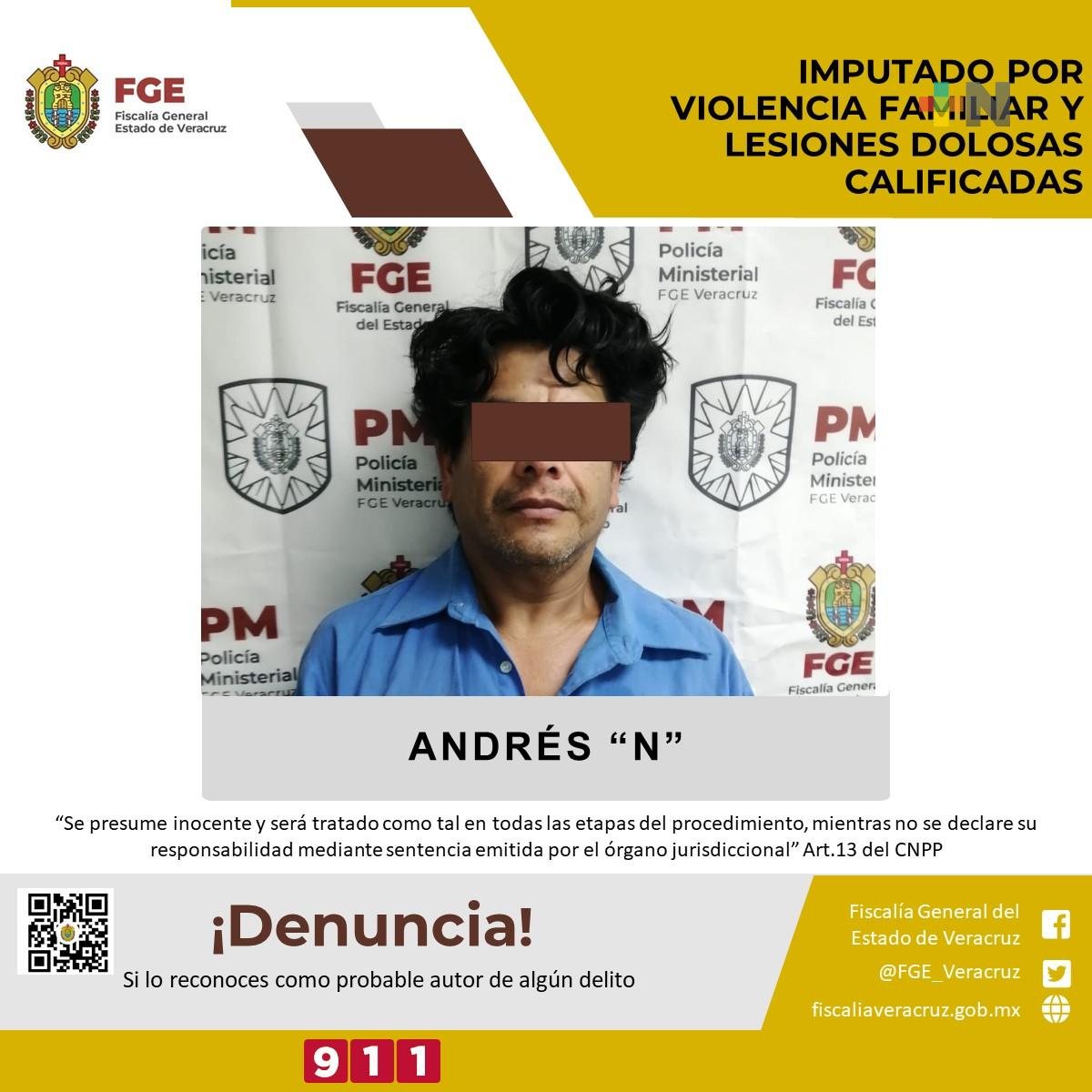 Agresor sujeto a proceso penal en Xalapa