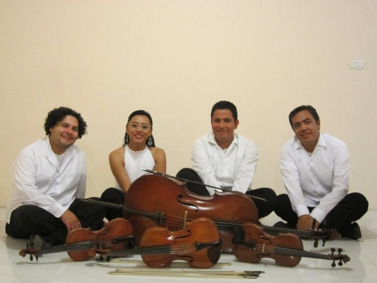 Conmemora IVEC el 18 aniversario del CEVART con la música del Cuarteto de Cuerdas Plenilunio