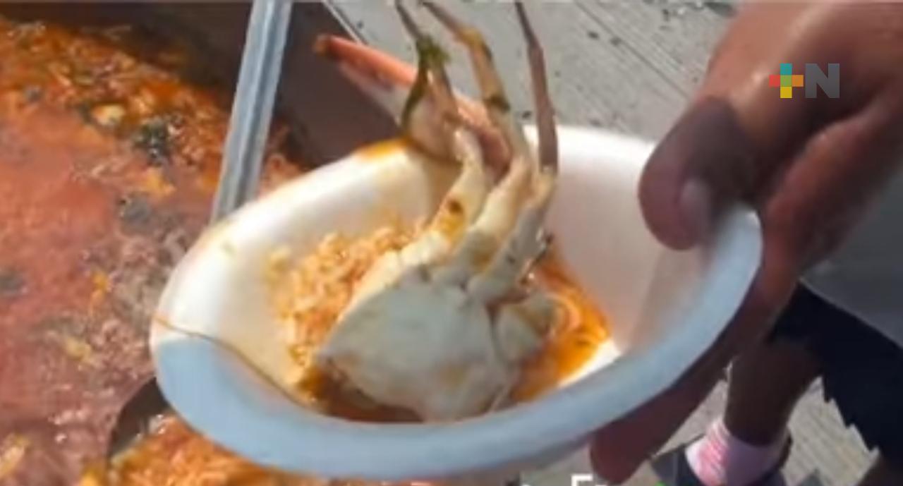 En Alvarado se alistan para preparar el tradicional Arroz a la Tumbada