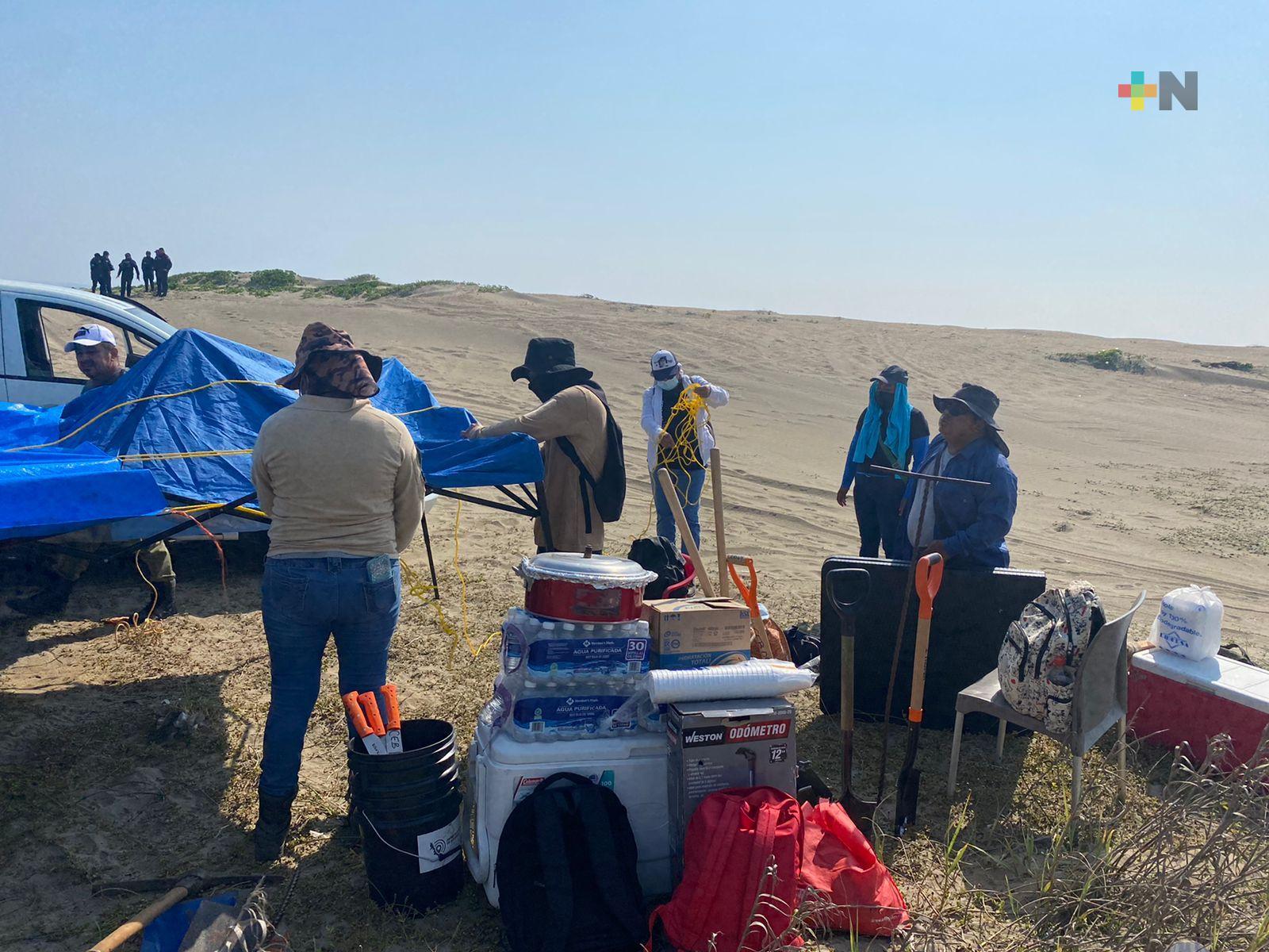 Colectivos y cuerpos policiacos realizan búsqueda de desaparecidos en zona sur