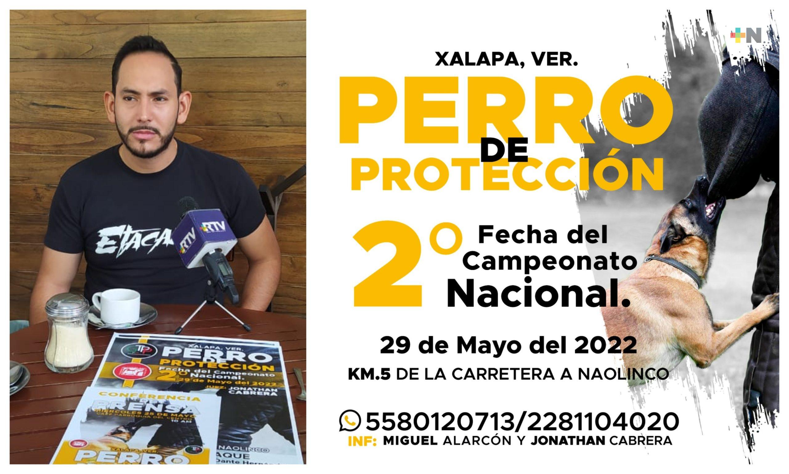 Realizarán segunda fecha de Campeonato Nacional de Perros de Protección
