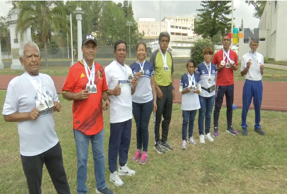 Destacan atletas máster veracruzanos en Campeonato Nacional 2022