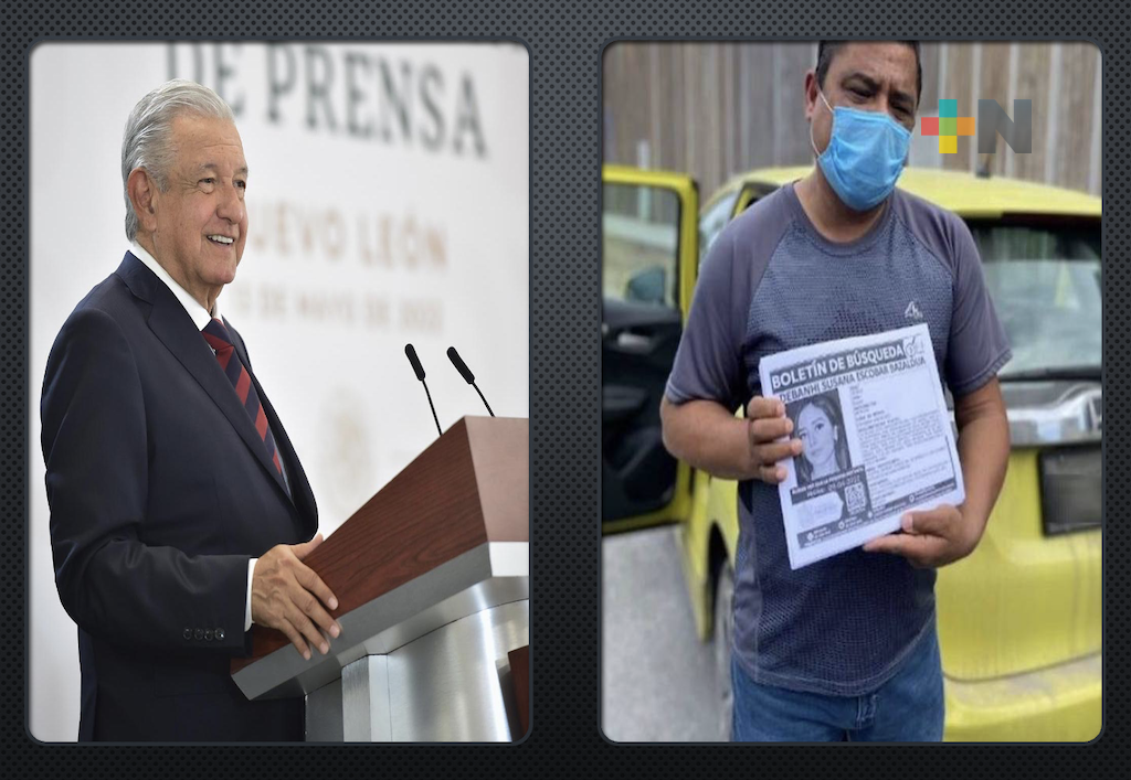 Presidente López Obrador se reunió con padres de la joven Debanhi Escobar