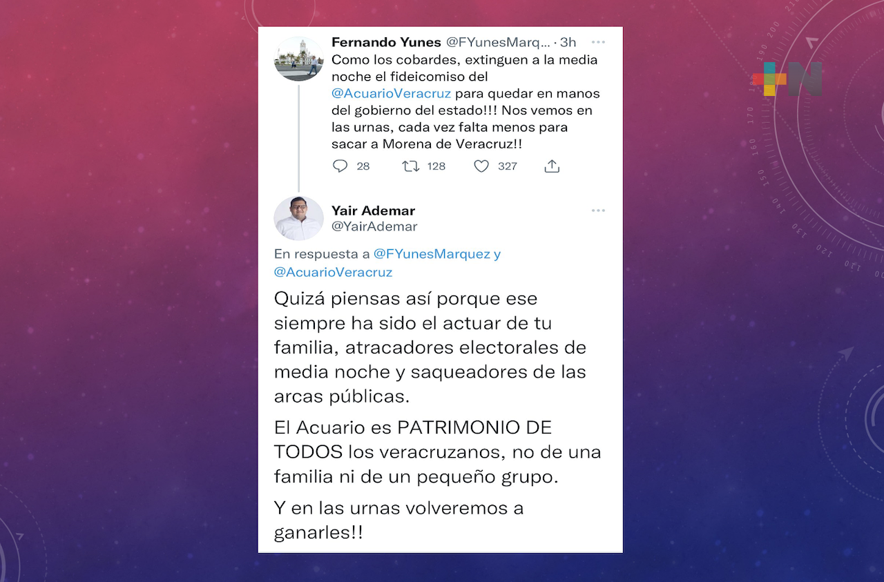 Llama secretario de organización de Morena atracadores electorales a los Yunes azules