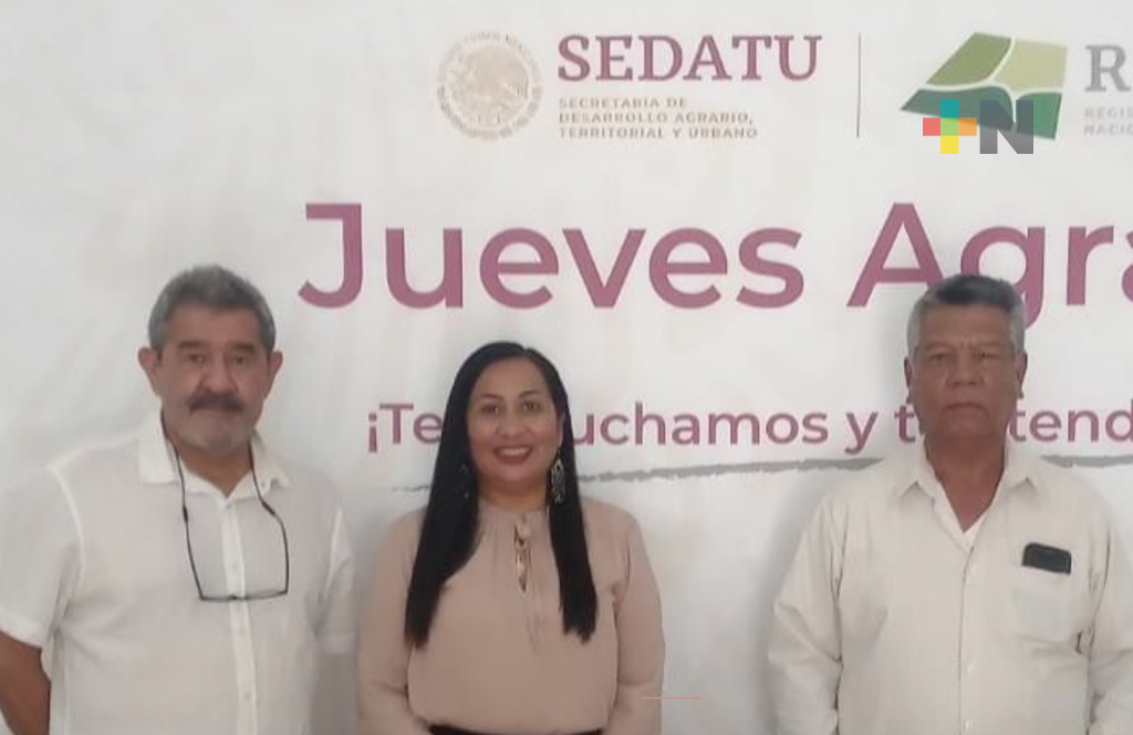 Buscará Janix Castro certeza jurídica para ejido Nopalapan, en Rodríguez Clara