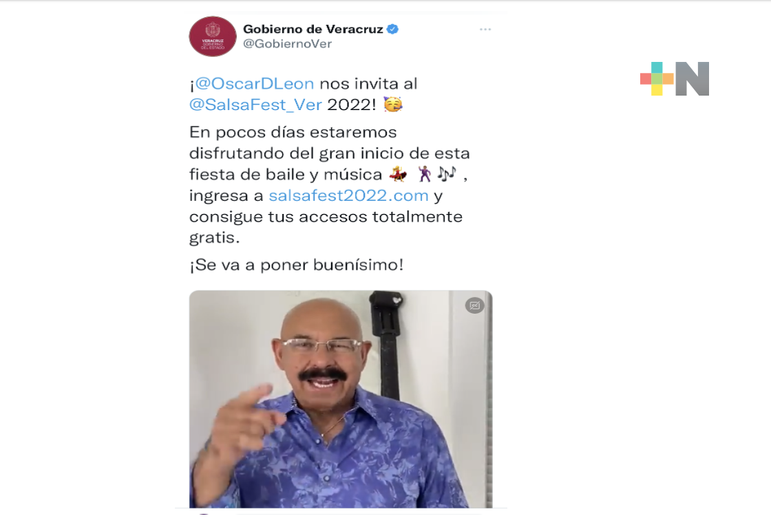 ¡Se va a poner buenísimo! Óscar D´León nos invita al Salsa Fest 2022