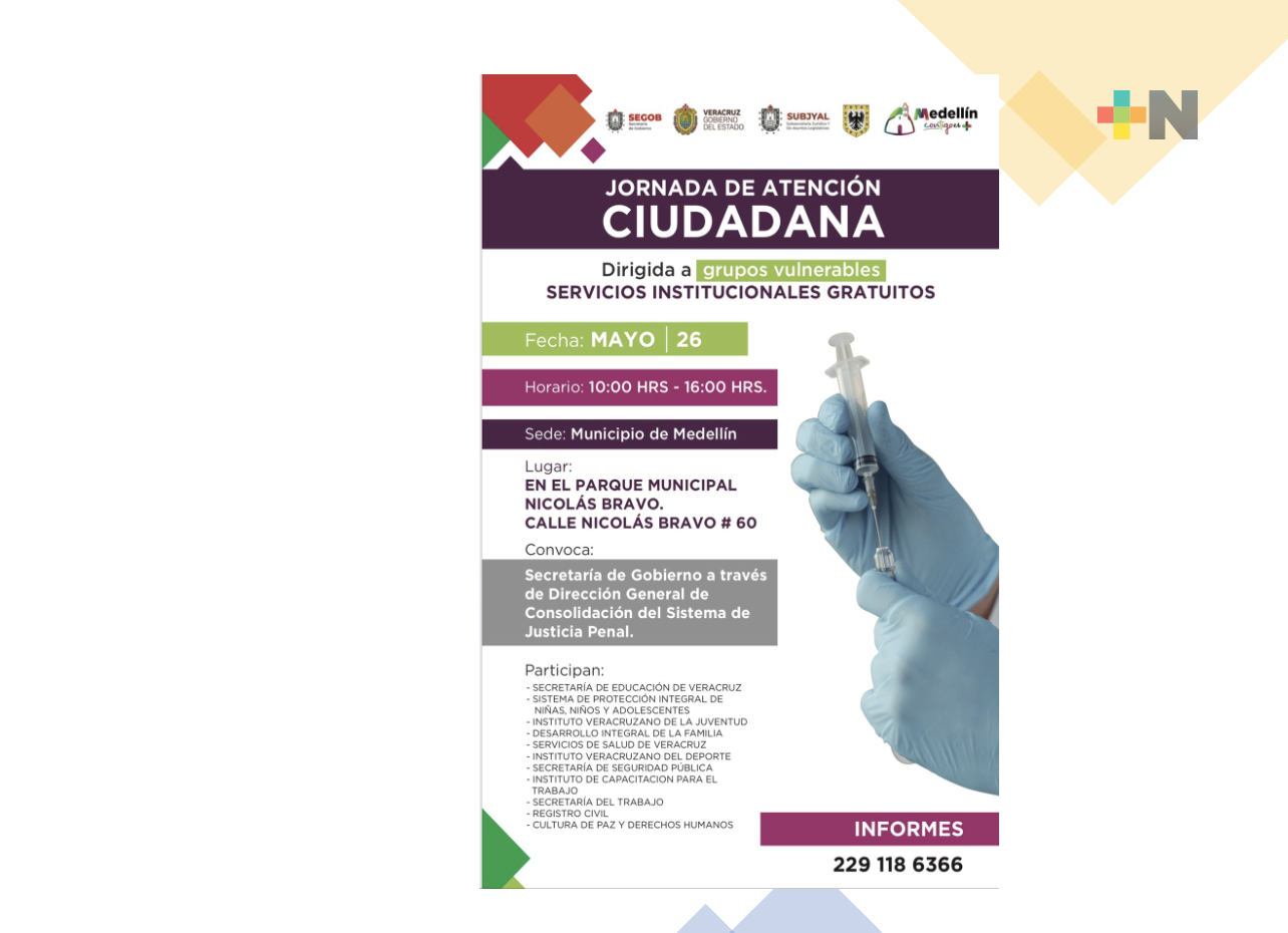 Medellín albergará la Jornada de Atención Ciudadana en beneficio de grupos vulnerables
