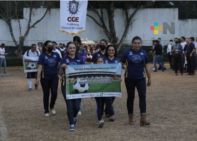 Se puso en marcha el Torneo de Fútbol Interdependencias 2022