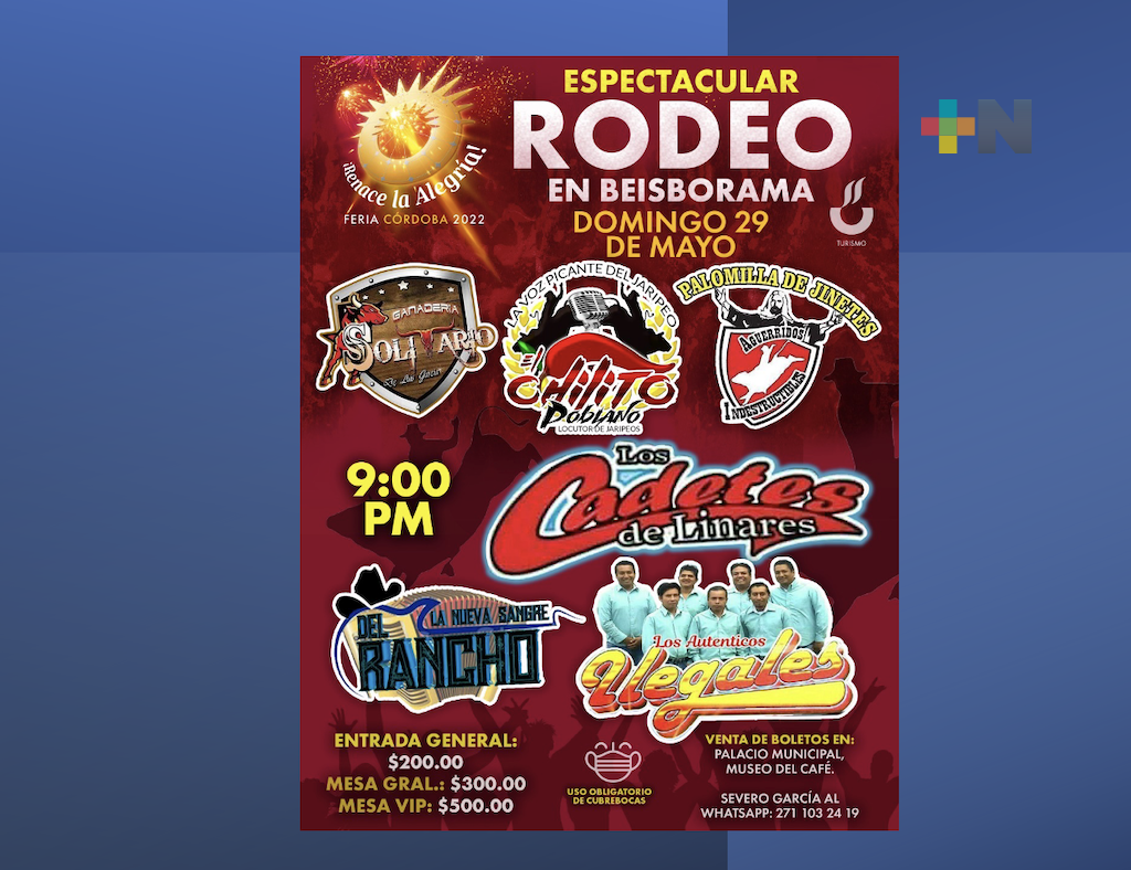 Cierre de Feria Córdoba 2022 con Rodeo y Cadetes de Linares