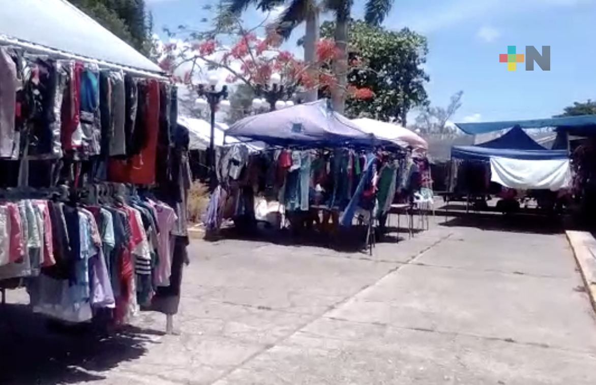 En Tuxpan, el Tianguis de la Feria reactiva la economía local