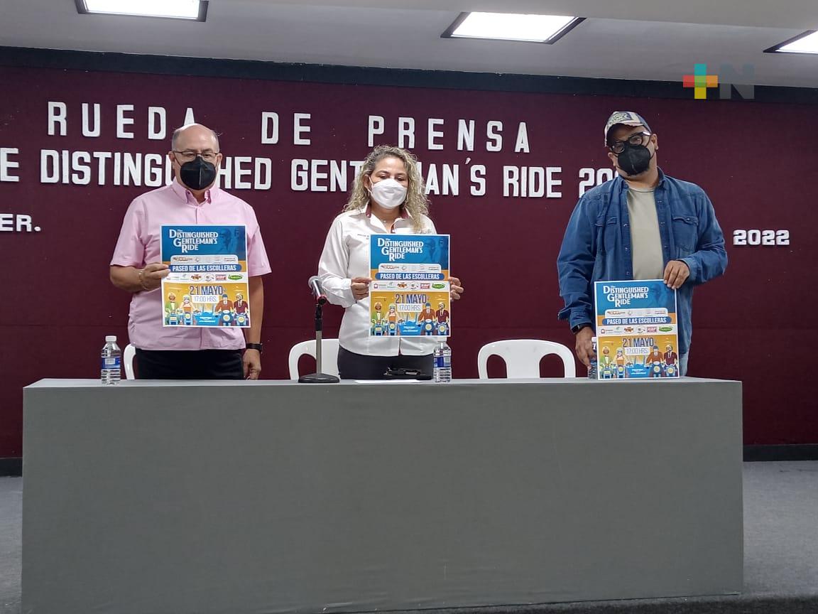 Más de cien motociclistas «elegantes» realizarán carrera en apoyo a investigación contra cáncer