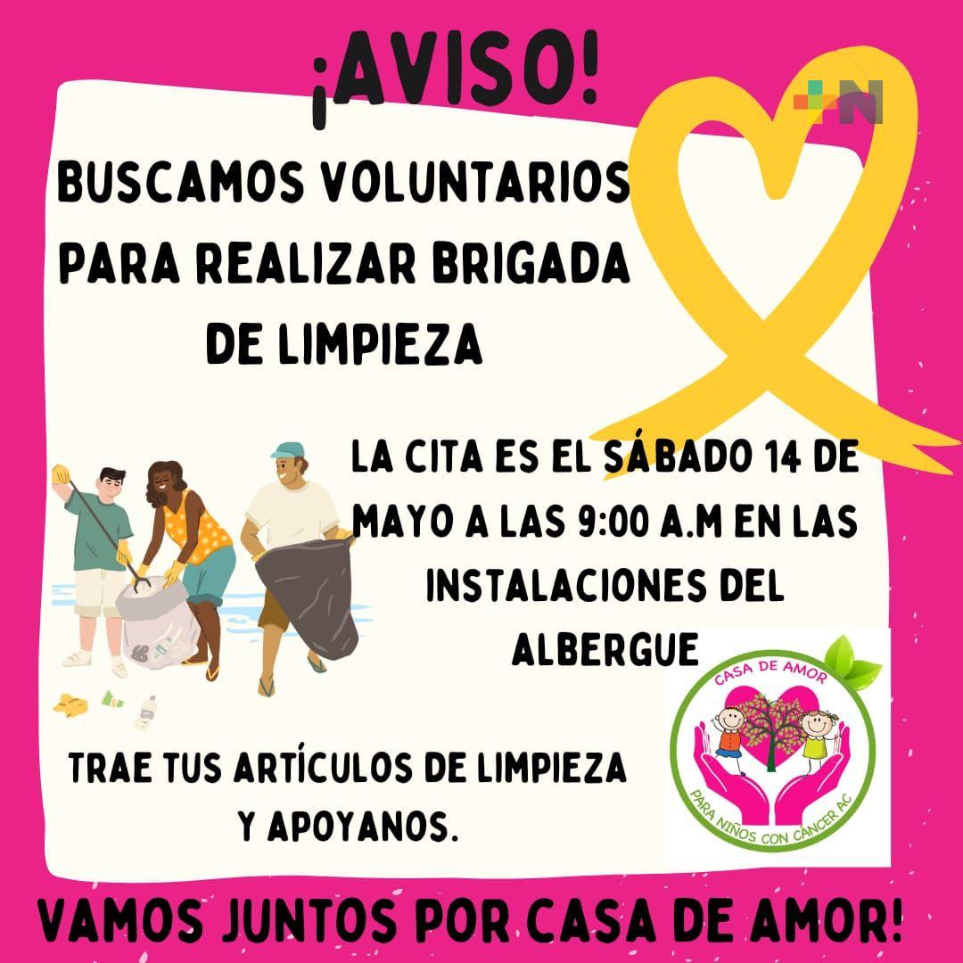 Convocan a rescate del albergue Casa de Amor para atender a niños con cáncer