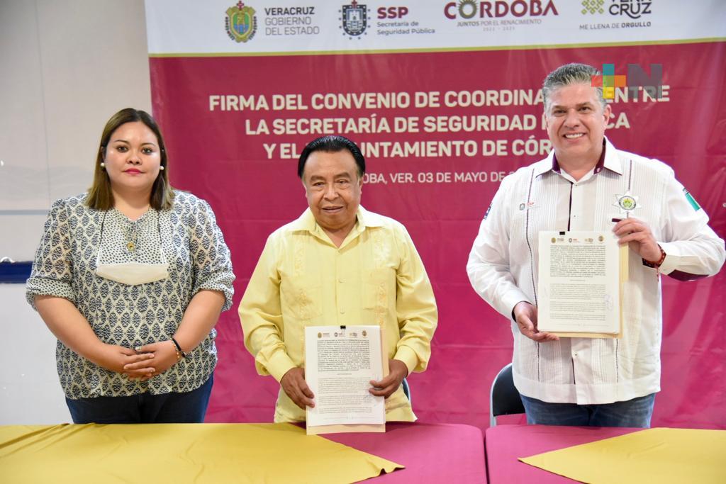 Ayuntamiento de Córdoba y SSP firman convenio para fortalecer seguridad