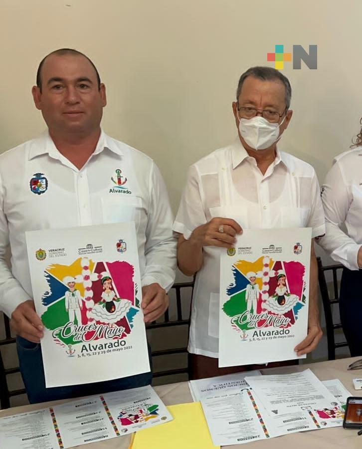 Festejos de las Cruces de Mayo inician este martes en Alvarado