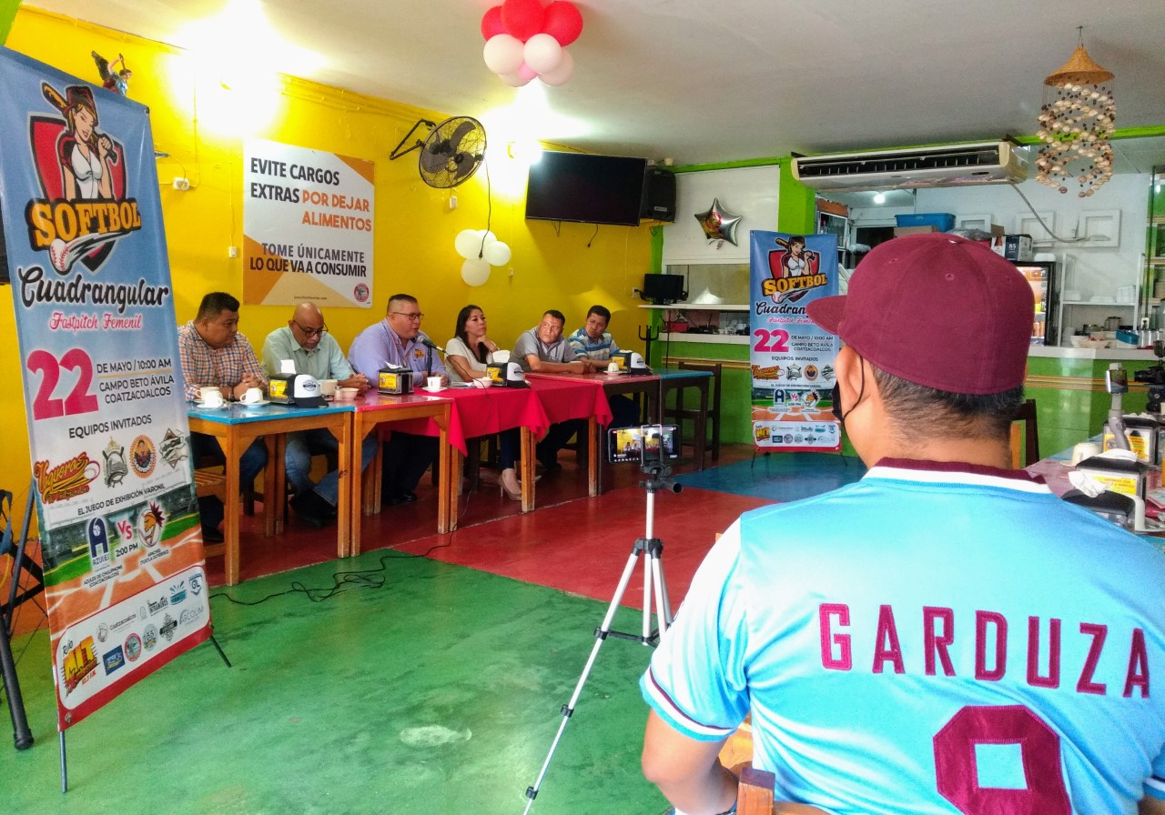 Coatza recibirá cuadrangular de softbol femenil