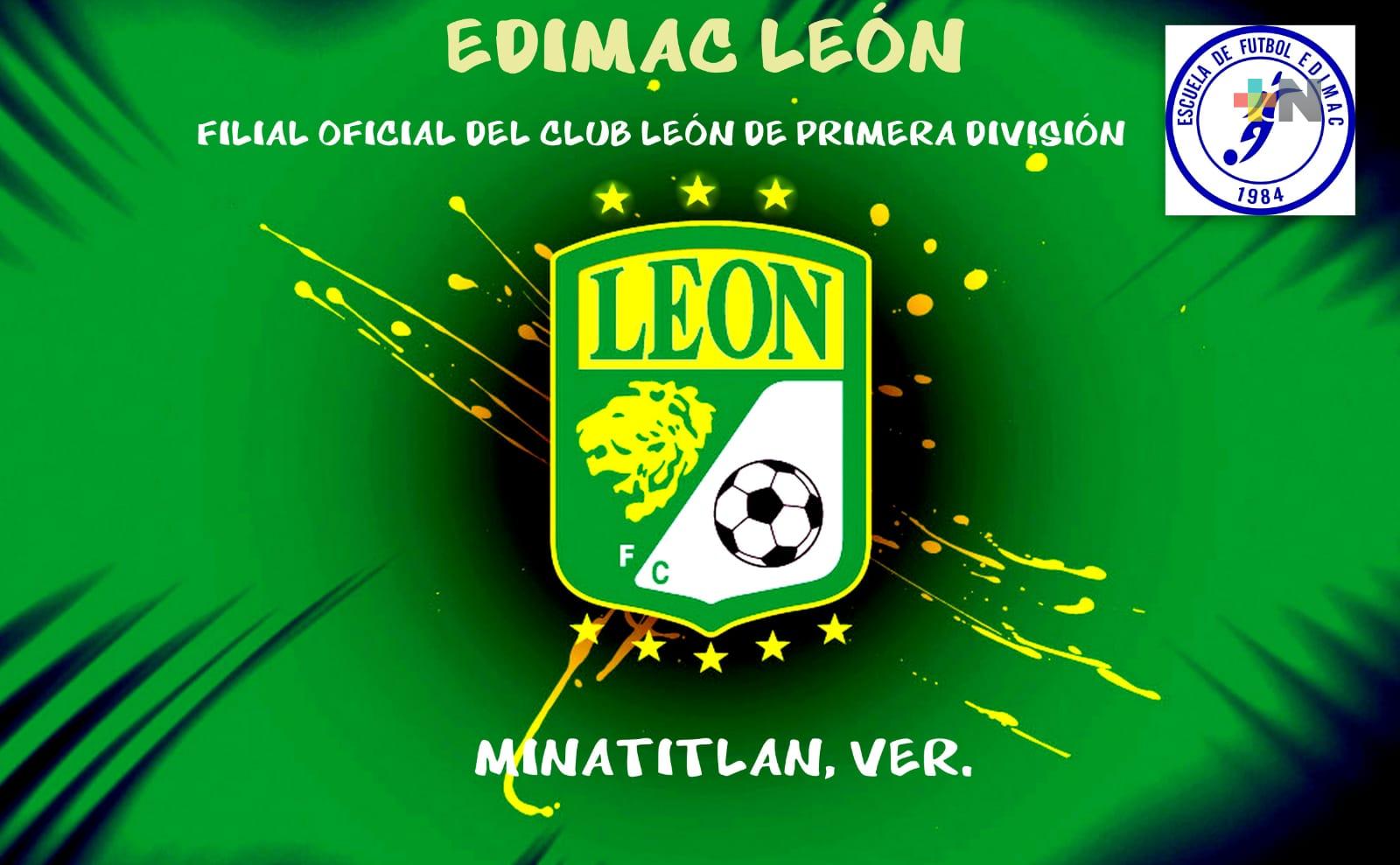 Club León tendrá escuela filial en Minatitlán