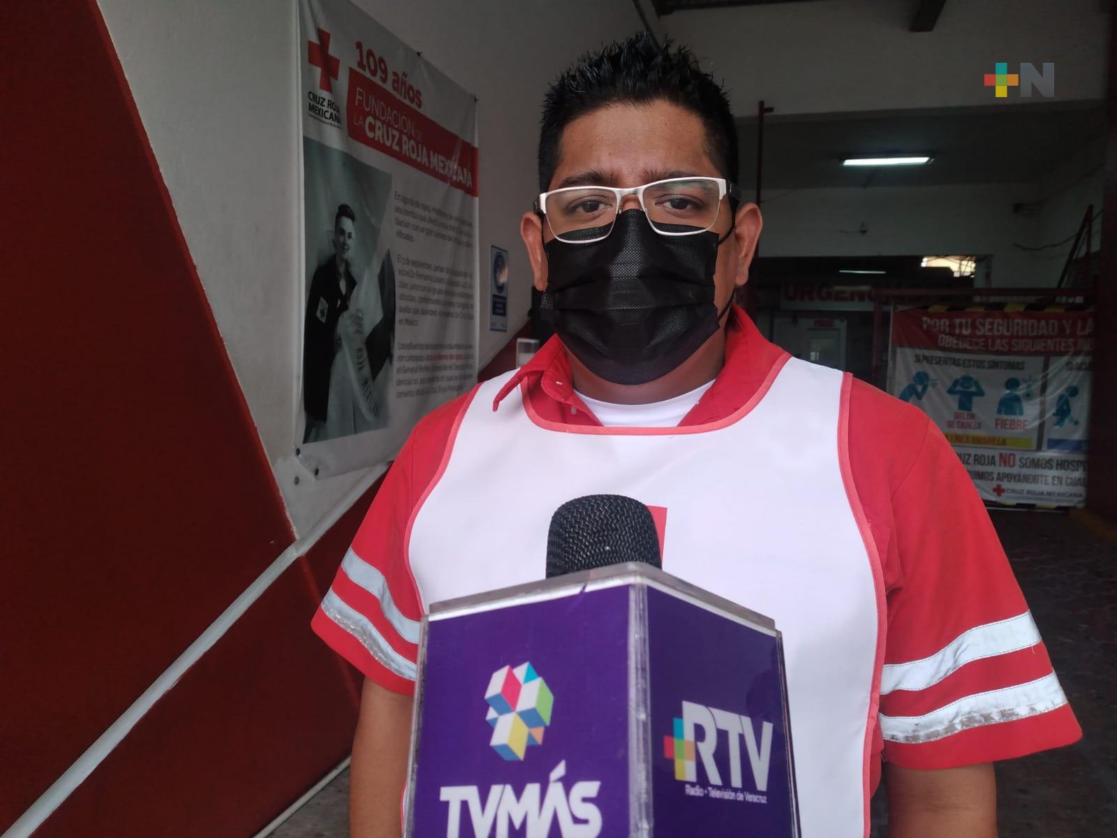Cruz Roja delegación Veracruz auxiliaría durante el Salsa Fest 2022