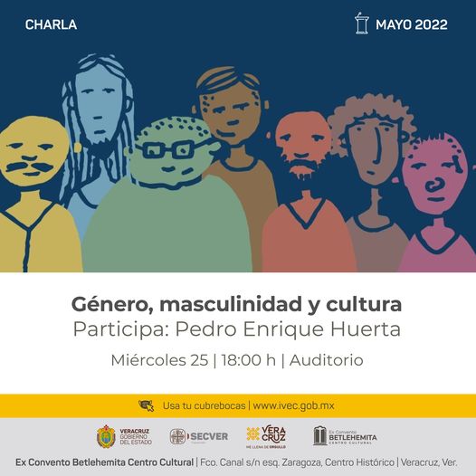 Invita IVEC a la charla “Género, masculinidad y cultura”