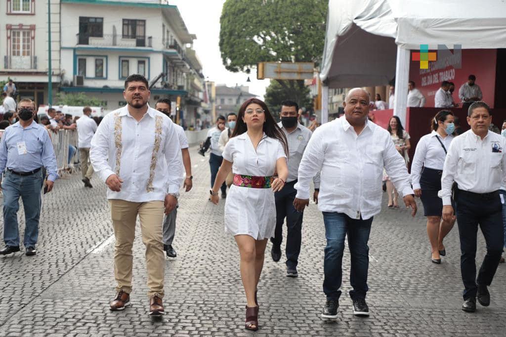 En Veracruz seguimos trabajando con respeto a los derechos laborales: Eric Cisneros